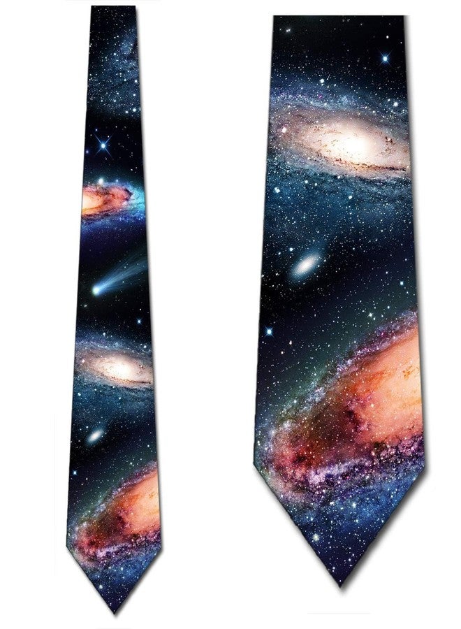 Three Rooker Space Ties Mens Galaxy Outer Space Neckties - Image 2